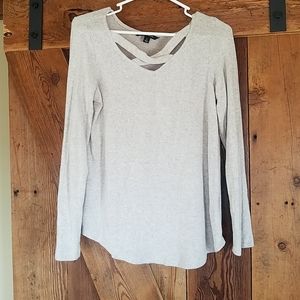 Crisscross top cream